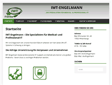 Tablet Screenshot of iwt-engelmann.de